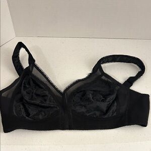 Playtex Black Sheer Lace Bra
